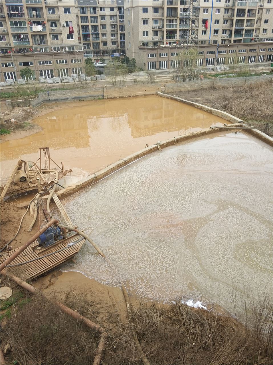克东沉淀池淤泥清理-厂区废水池淤泥清淤