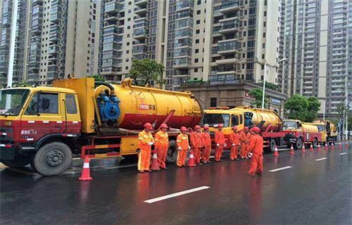克东市政管道清淤