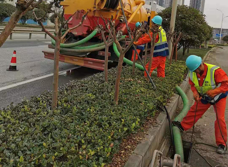 克东市政管道清淤